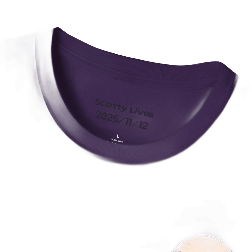 Purple | neck