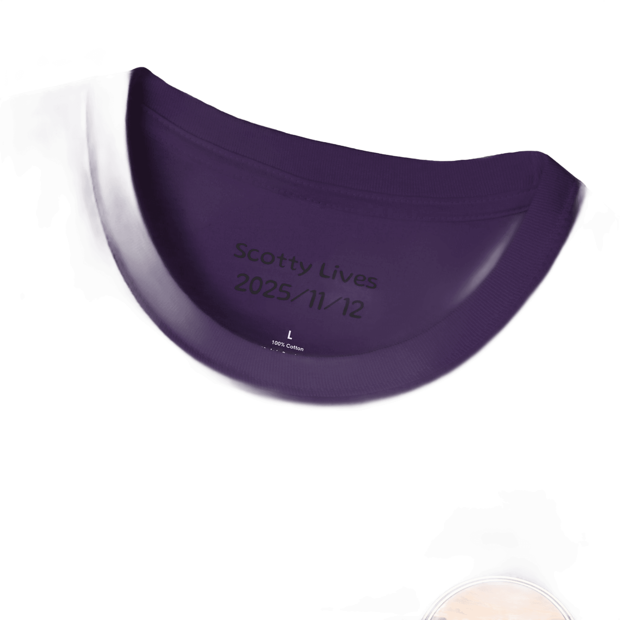 Purple | neck