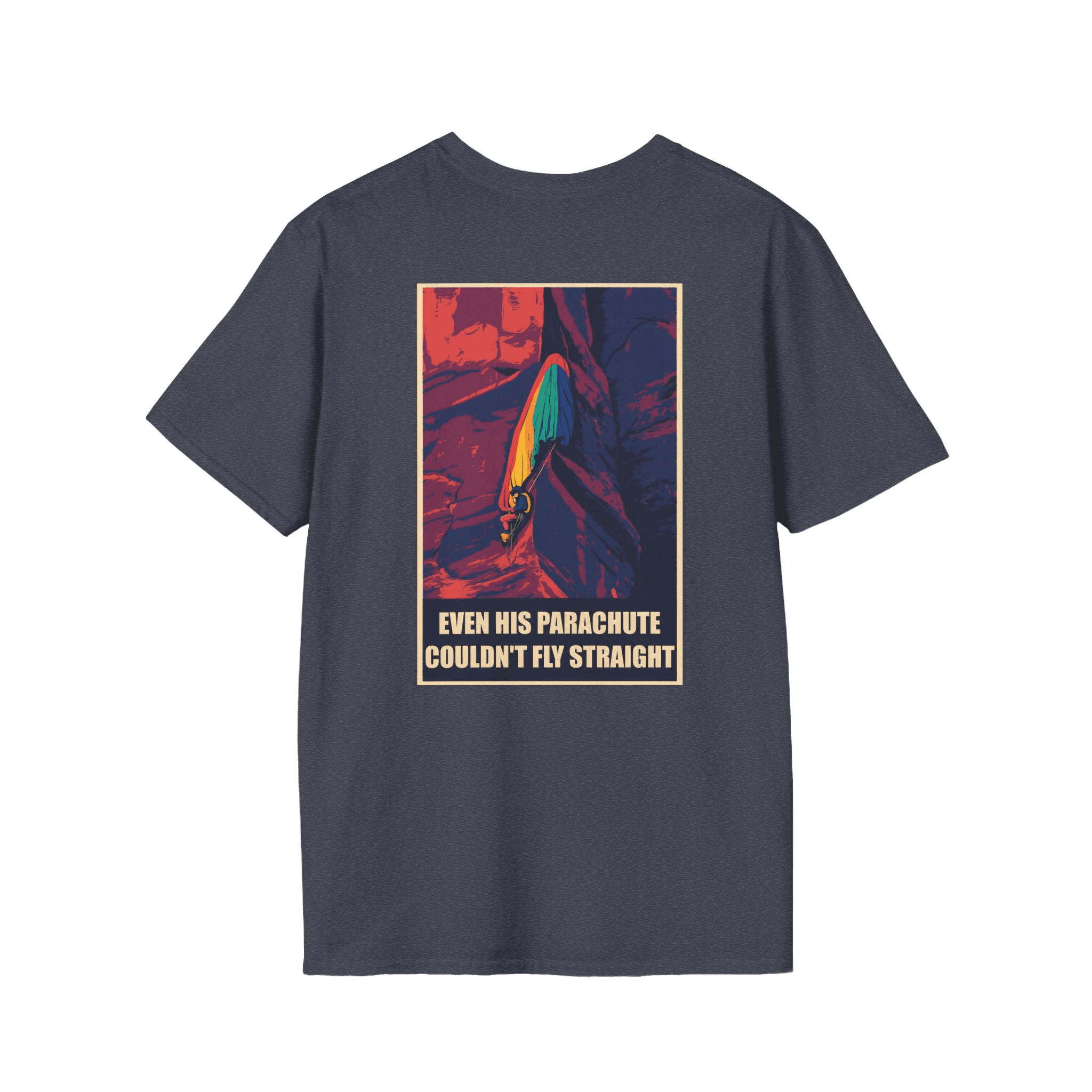 Heather Navy | back