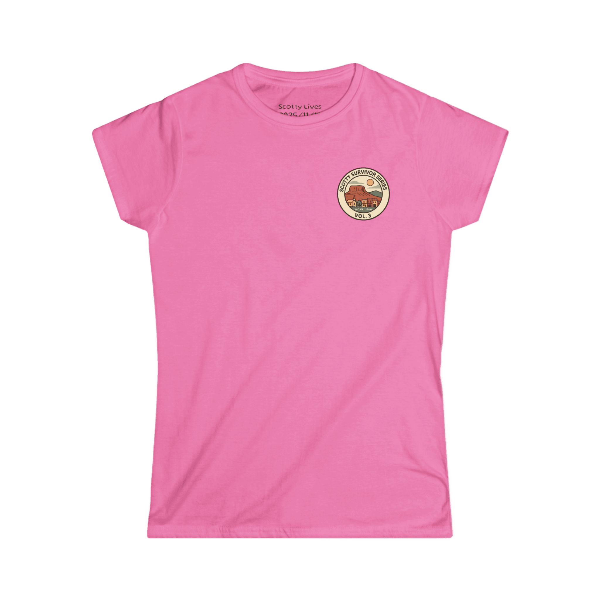 Even His Parachute Couldn't Fly Straight T-Shirt (Woman's)