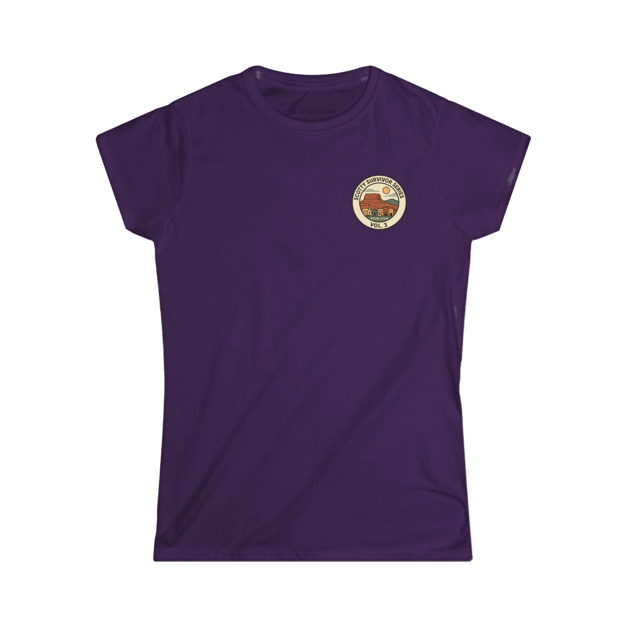 Even His Parachute Couldn't Fly Straight T-Shirt (Woman's)